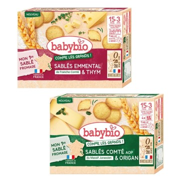BABYBIO 生機法國小圓餅72g(15m+)(2款可選)