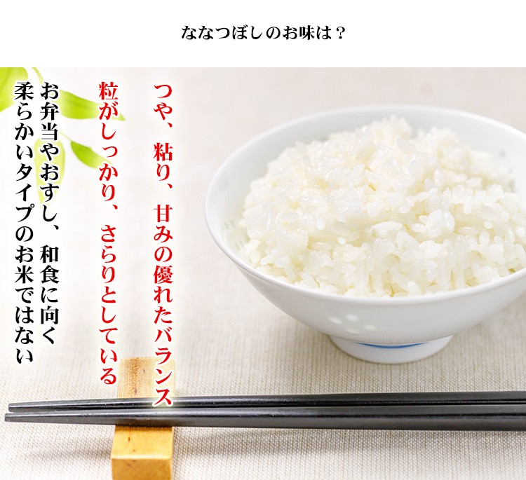 新米 米 白米 10kg 送料無料 ななつぼし 5kg×2袋 北海道産 令和5年産 1等米 ななつぼし お米 10キロ 安い 送料無料