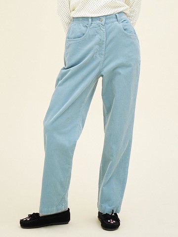 5-pocket Corduroy Pants [Grey Blue] (244501SGB)