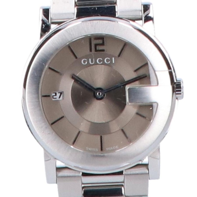 GUCCI グッチ 101J YA101405 G-ROUND Gラウンド デイト 腕時計  