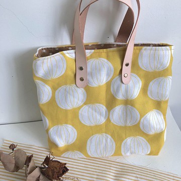 韓國zentex燈籠花布手提袋