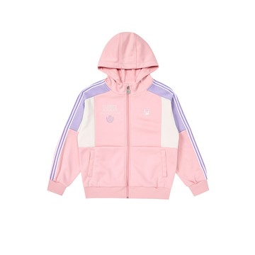 FILA KIDS 童排汗快乾針織外套-復古粉 1JKZ-8412-PK