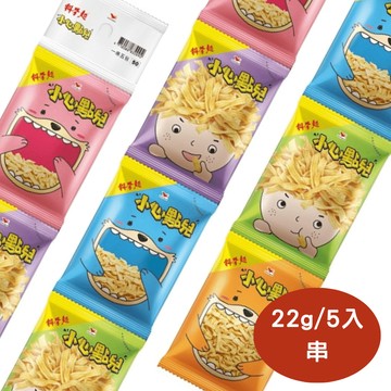 科學麵小心點兒原味22g五連包