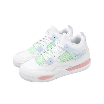 [ACS] Nike 休閒鞋 Jordan 4 Retro PS 中童 小朋友 白粉 情人節 AJ4 IB7069-100