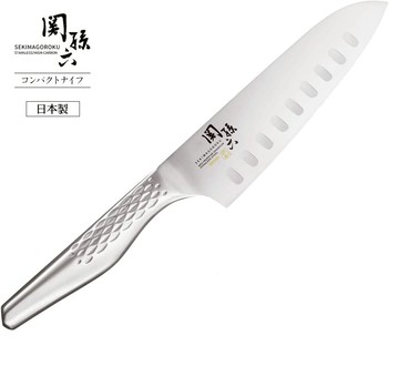 本製 貝印KAI 關孫六匠創 一體成形高碳不鏽鋼 三德刀（波紋 16.5cm） AB-5157