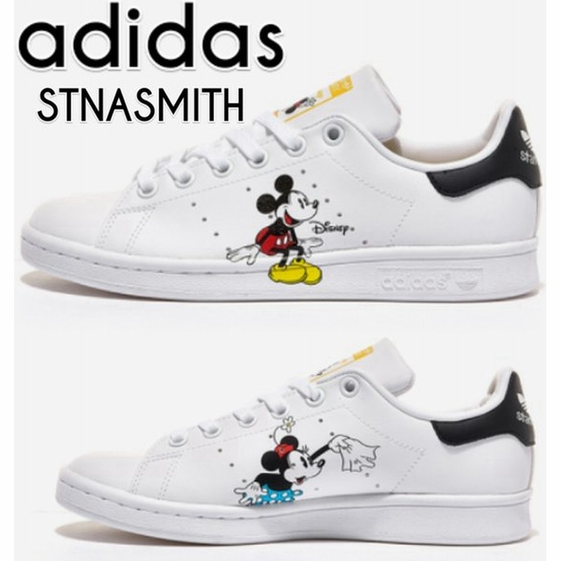 Adidas アディダス ディズニー ミッキー スタンスミス スニーカー 白 Gw2250 メンズ レディース 通販 Lineポイント最大0 5 Get Lineショッピング