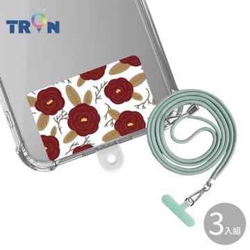 TRON iPhone 7/8/SE2紅防摔 手機 掛繩 手機殼