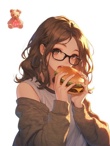 原創人物貼紙 裝飾貼紙 內含 5 枚