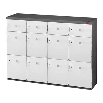 樹德鋼製12格鞋櫃/置物櫃 SCM4-8M4S