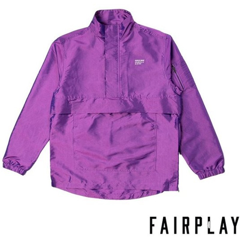 Fairplay Brand フェアプレイブランド Aiko アノラックジャケット Purple 通販 Lineポイント最大0 5 Get Lineショッピング