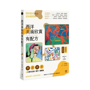 西洋美術欣賞，有配方：面對藝術大山，這本最簡單。給藝術小白的模組配方，拆解規律，