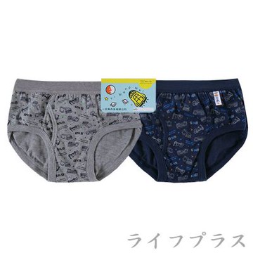 全印工程車-3278/橫條巴士站-3275-男童三角褲-2件入X4組
