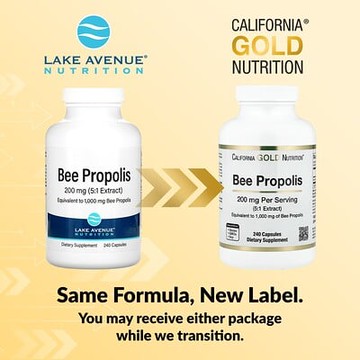 California Gold Nutrition, 蜂膠，1,000 微克，240 粒膠囊