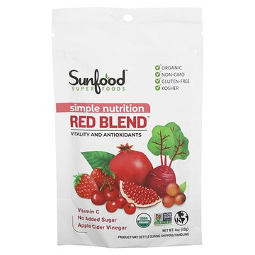 Sunfood, Simple Nutrition，紅色混合物，4 盎司（113 克）
