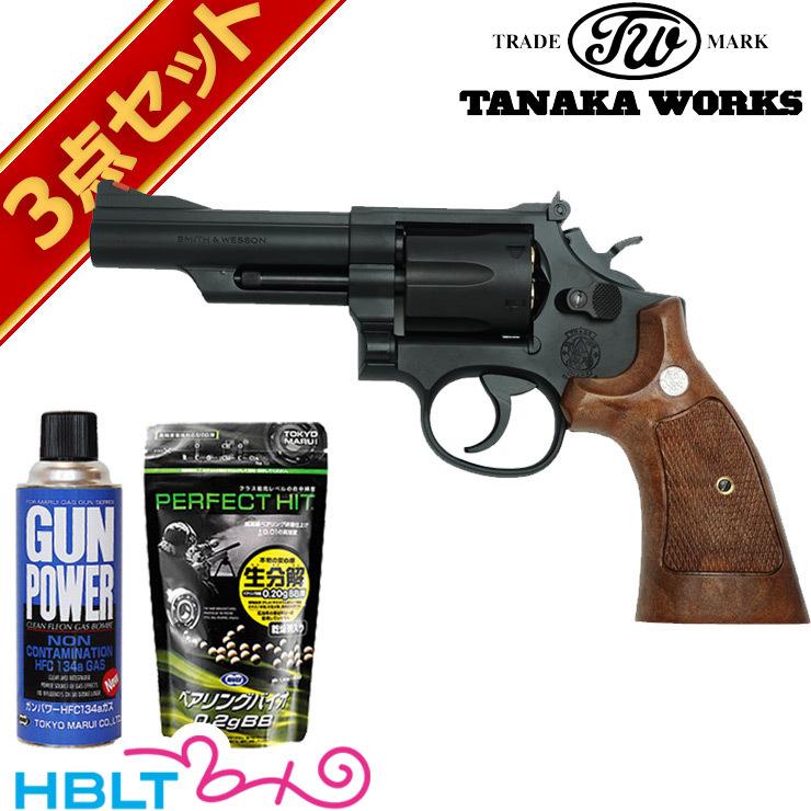 タナカワークス S&W M19 コンバット マグナム Ver3 4inch HW 4インチ