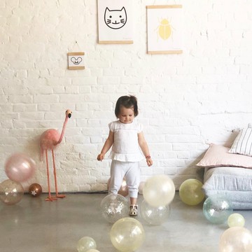 法國製 Ratatam 閃亮皮球 Cat Bubble Ball 15cm - Yellow