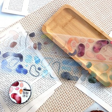 水彩塊塊-PET膠帶-紙膠帶