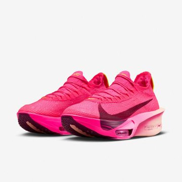Nike 競速跑鞋 Wmns Air Zoom Alphafly Next 3 女鞋 粉紅 碳板 訓練 針織 FD8315-601