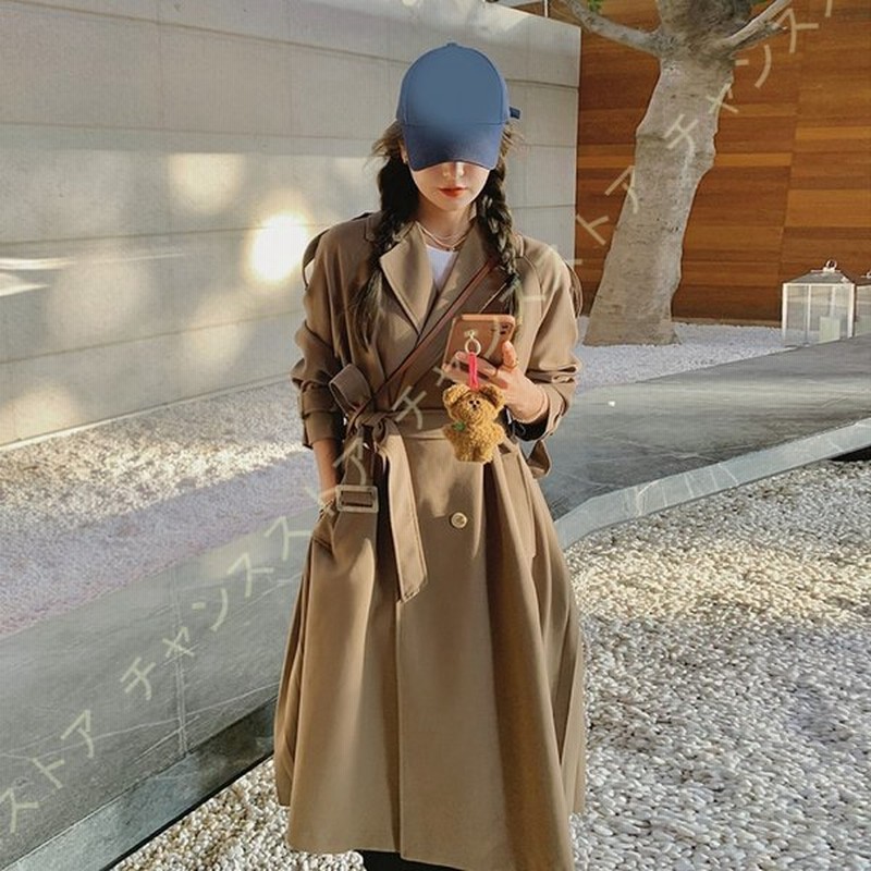 トレンチコート レディース 大きいサイズ チェスターコート ロングジャケット 軽い 撥水 無地 薄い 大きい襟 通勤 春 夏 秋 ベルト付き コート アウター 女性 通販 Lineポイント最大0 5 Get Lineショッピング