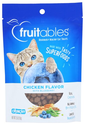 Fruitables Cat Treats Chicken with Blueberry 5 oz