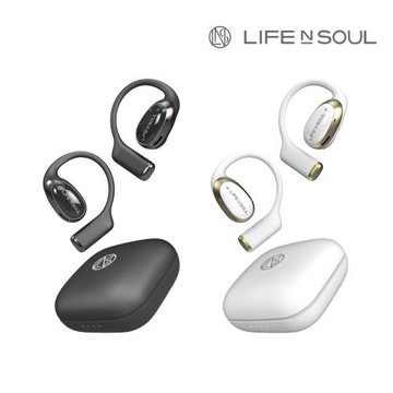 【LIFE N SOUL】OC Pulse開放式藍牙耳機(舒適不入耳，低頻依然有力)