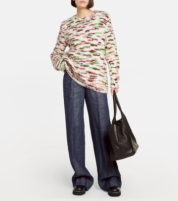 Gabriela Hearst Belted high-rise wide-leg linen pants