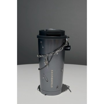 ❮中國限定❯星巴克STARBUCKS朋克芭蕾🩰系列不鏽鋼雙口飲保溫杯咖啡杯配掛鏈