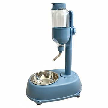 寵物飲水器  1個  深藍色