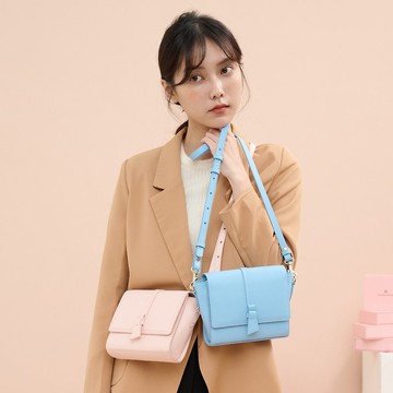 PA-KNOT真皮小方包-多色任選