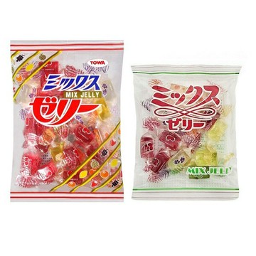 【江戶物語】TOWA 東和製菓 綜合水果軟糖 果汁軟糖 寒天軟糖 MIX JELLY 水果糖 喜糖 懷舊糖果 日本進口