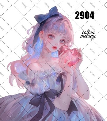 original sticker no.2904 人物貼紙 原創貼紙 原創人物貼紙 裝飾貼紙 cotton melody