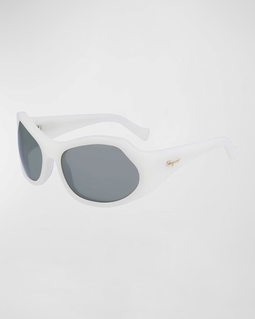 Runway Wrap Acetate Sunglasses