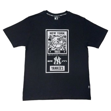 MLB-洋基隊LOGO圖純棉上衣-(5830240)