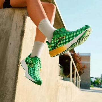 6(23) BROOKS 女鞋 推進加速象限 LAUNCH 10 RUN Lucky 幸運草限定款 (1203981B344)