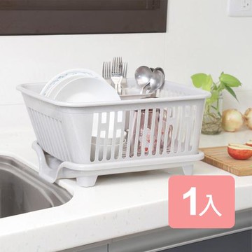 真心良品 多功能碗盤收納架1入組