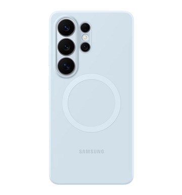 Samsung S26 Ultra 原廠矽膠磁吸背蓋-淺藍