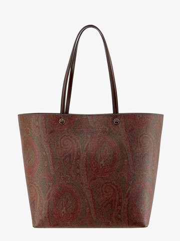 Coated canvas shoulder bag with paisley motif - ETRO - gender_Woman