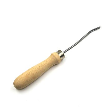 糊塗鞋匠 優質鞋材 N222 台製雙彎皮革削邊器 1支