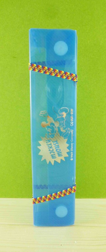 【震撼精品百貨】Micky Mouse 米奇/米妮  透明筆盒-藍米奇 震撼日式精品百貨
