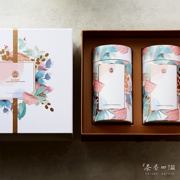 【茶香四溢】精選梨山茶葉禮盒300g (150gx2罐) 茶葉禮盒 送禮推薦 首選好禮