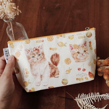 Sunny Bag x 喵星達-貓咪水果店化妝包