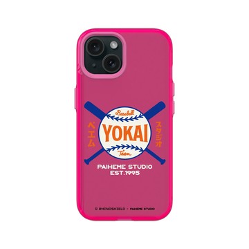 iPhone 15 Clear 粉漾桃 - Paiheme Studio - Yokai Ball