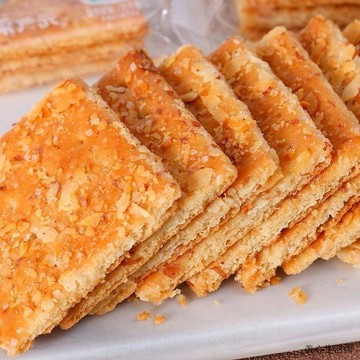 爆款💥熱賣【最新日期】好吃的香脆杏仁酥餅乾椰蓉餅乾整箱散裝休閒早餐代餐零食