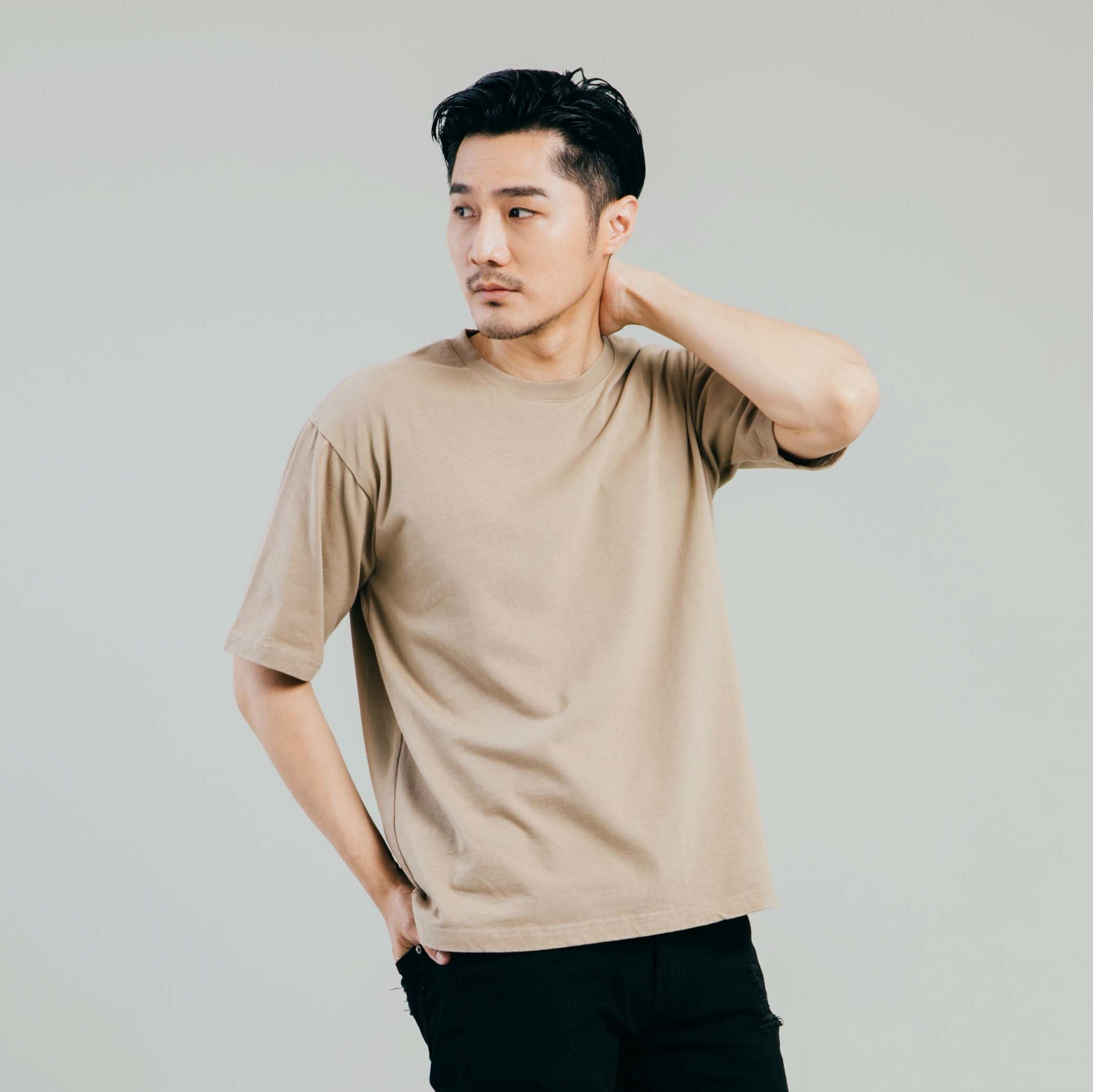｜馬龍｜ 日系落肩設計 修飾單薄身材 11oz超重磅　MALONE