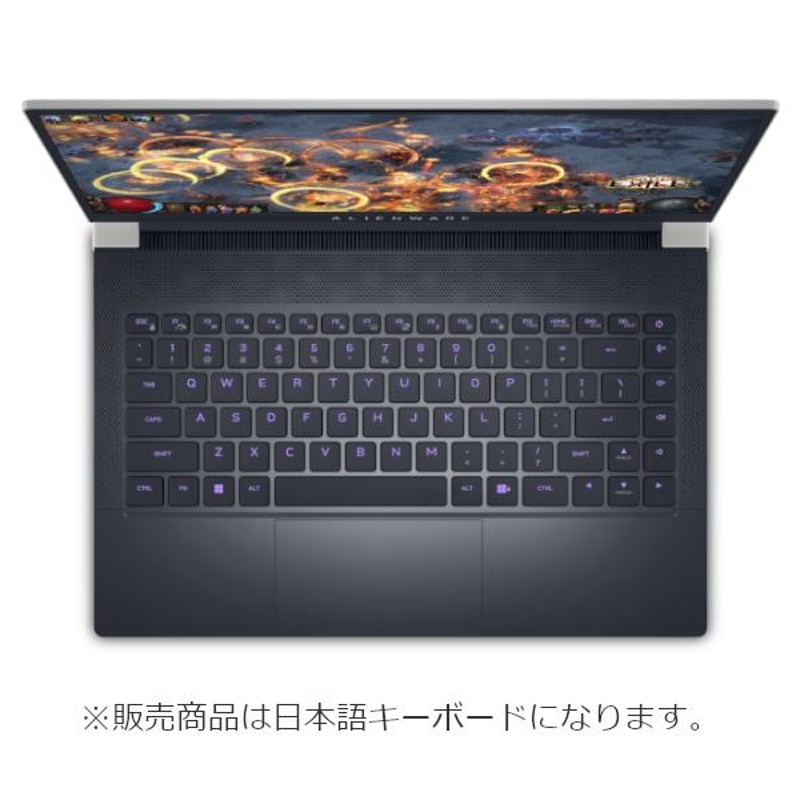 Alienware x14 RTX3060 32GB 2TBメモリ32GB - ゲーミングノート