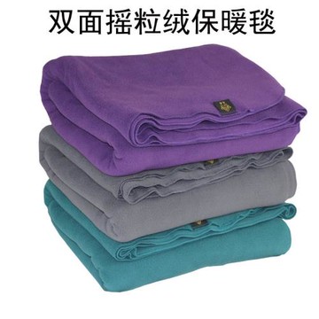 3YK四季搖粒絨瑜伽保暖毯冥想禪修蓋腿小毛毯辦公室午睡足浴休息