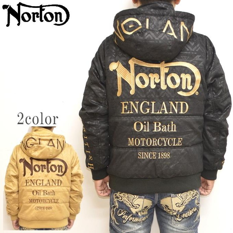 ノートン Norton 服 アパレル 213N1700 スウェードジャケット フード