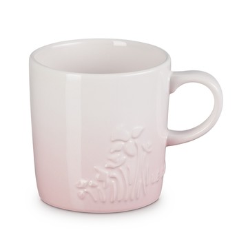 LE CREUSET -春日花園系列瓷器英式馬克杯350ml(貝殼粉)
