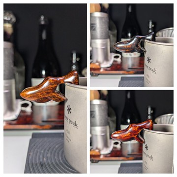 手沖壺嘴 立體版  鯨魚