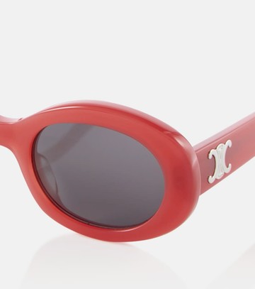 Celine Eyewear Triomphe 01 oval sunglasses